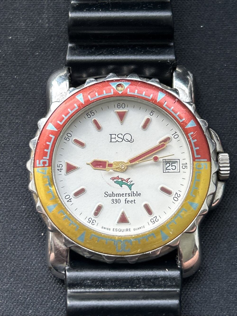 ESQ Movado Submersible Men’s Swiss Quartz Dive Watch